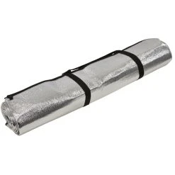 CAMPZ Aluminium Mat Double, Argent