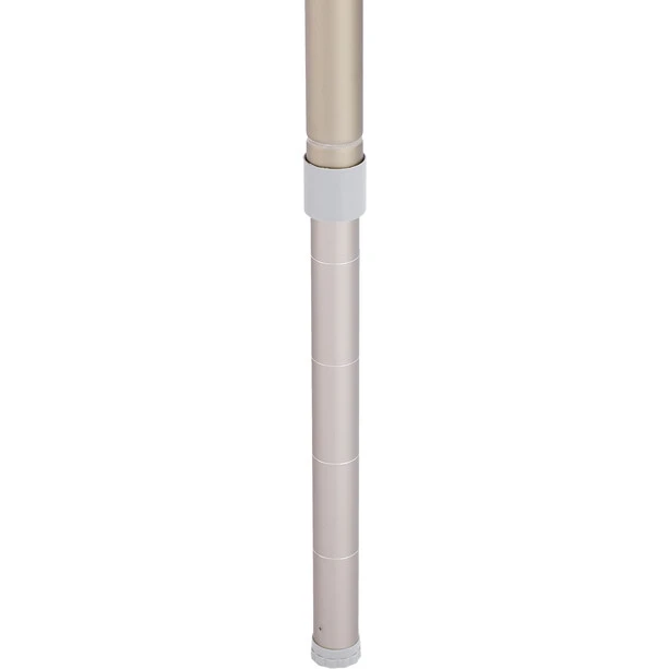 CAMPZ Table En Bambou 80x60x65cm Avec Filet De Rangement, Marron – Image 4