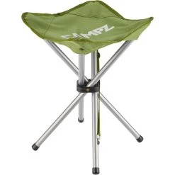 CAMPZ Tabouret Pliant 4 Pieds, Olive