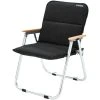 CAMPZ Ensemble De Chaises Pliantes Avec Revêtement, Noir