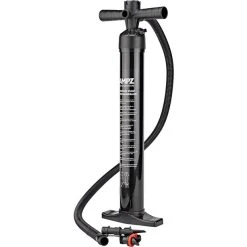 CAMPZ High Pressure Pompe 2 X 2,2l Avec Jauge, Noir