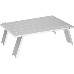 CAMPZ Mini Table Pliante 44x29x15cm, Argent