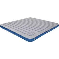 High Peak Cross Beam Matelas Gonflable Extra Long, Gris/bleu