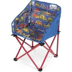 Kampa Chaise Pliante Tubes Mini Enfant, Bleu/Multicolore