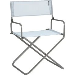 Lafuma Mobilier FGX XL Chaise Avec Accoudoirs Avec Cannage Phifertex, Bleu