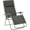 Lafuma Mobilier RSX Clip Chaise Relax, Gris