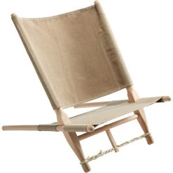 Nordisk Moesgaard Chaise En Bois, Beige