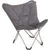 Outwell Seneca Lake Chaise Pliante, Gris